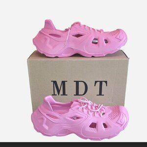 MDT pink shoes